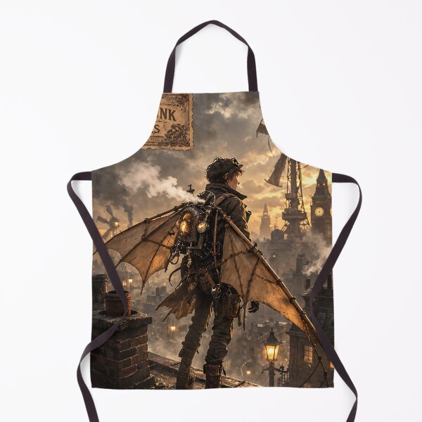 Item preview, The Street-Urchin’s Scrap-Wing - Steampunk Clockwork designed and sold by bapupa.