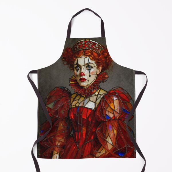 Item preview, Royal Lady Clown - Stained Glass Effect designed and sold by MyCozyCorner24.