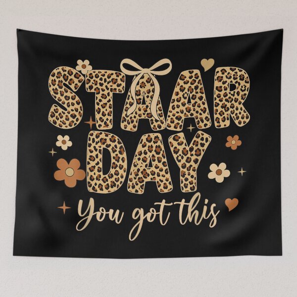 Item preview, Staar Day You Got This Leopard Print Teacher Student Motivational School Testing designed and sold by Phil Ben.