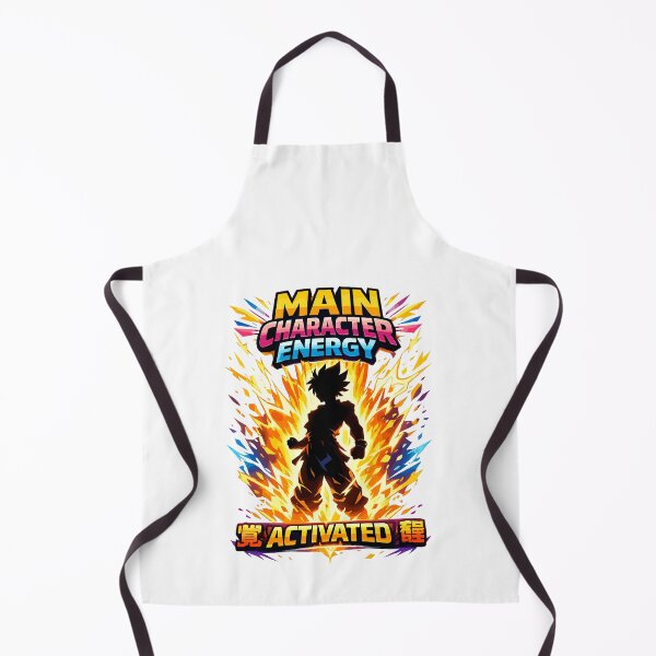 Item preview, Main Character Energy Activated Funny Anime Aesthetic designed and sold by Mrjarvis.