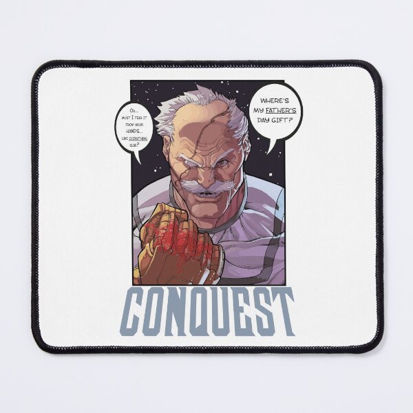 Item preview, Conquest Invincible Design, Brutal Villain Comic Art, Dark Superhero Style, Invincible Series T-Shirt & Merch designed and sold by Polarisofficial.