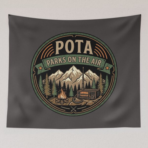 Item preview, POTA Parks On The Air — Ham Radio Activator designed and sold by Ham Radio Launchpad.