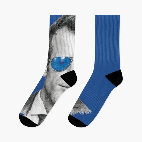 Item preview, Portrait of Emmanuel Macron, President of the French Republic, wearing his famous aviator-style sunglasses. designed and sold by Alan-David.