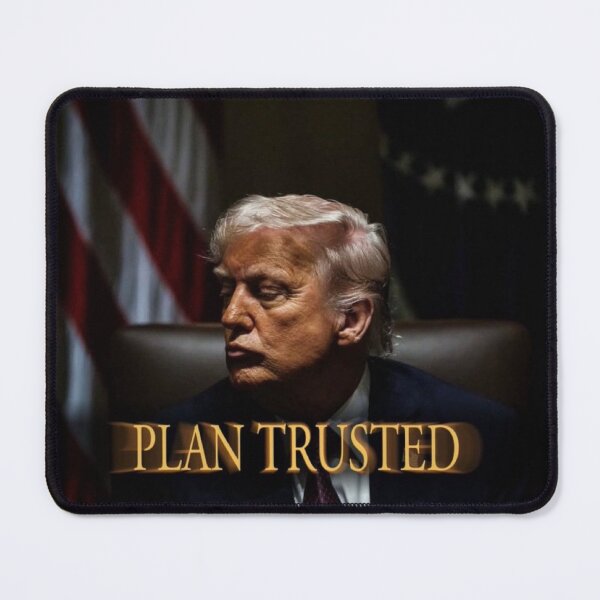 Item preview, Donald Trump Plan Trusted | MAGA Trump Supporter America Meme designed and sold by Based History.