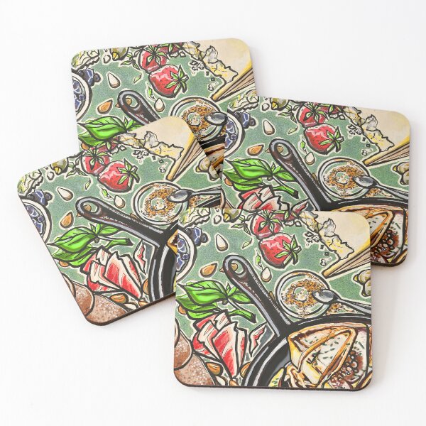 Item preview, Charcuterie Girl Dinner Cheese Savory Aesthetic designed and sold by j-nash-art.