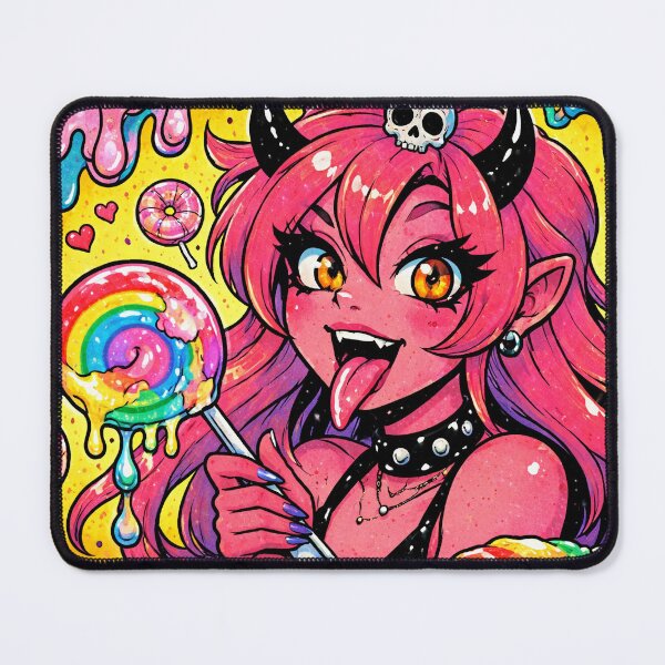 Item preview, Sweet Devil Girl with Candy designed and sold by lunavele.