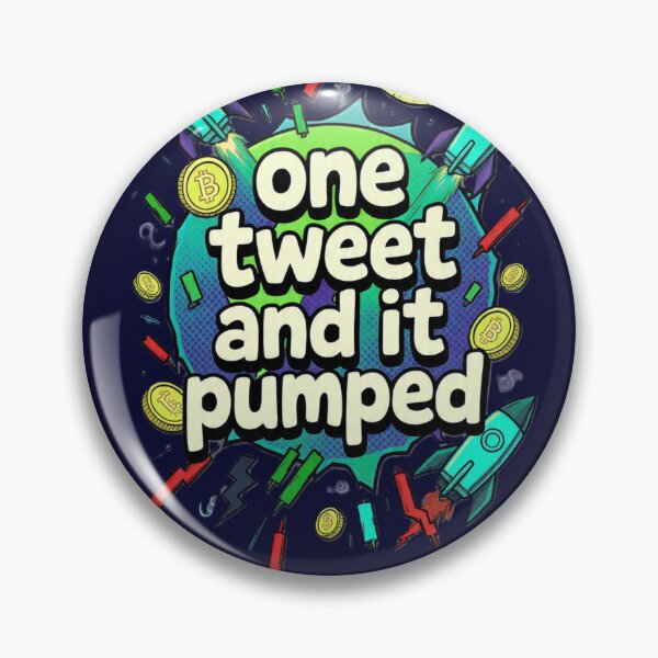 Item preview, One Tweet and it pumped designed and sold by ShamanCanvas.