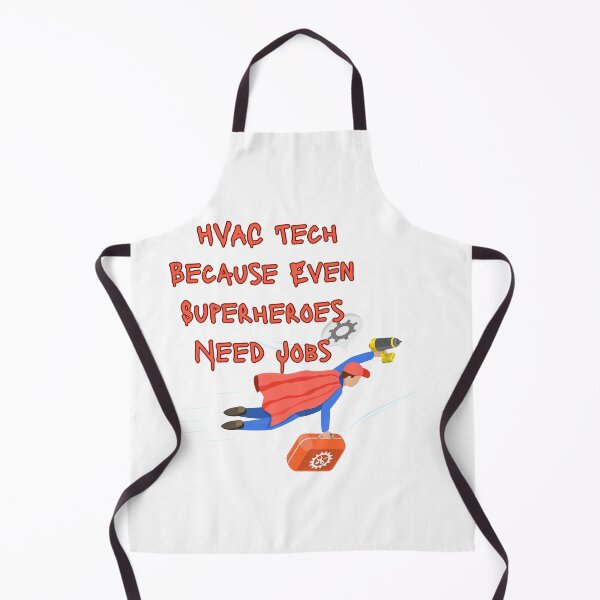 Item preview, HVAC Technician Funny Shirt – Because Even Superheroes Need Jobs designed and sold by Anasalseady.