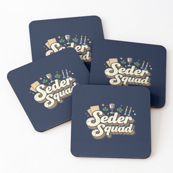 Item preview, Seder Squad Retro Passover designed and sold by Thank-HaShem.