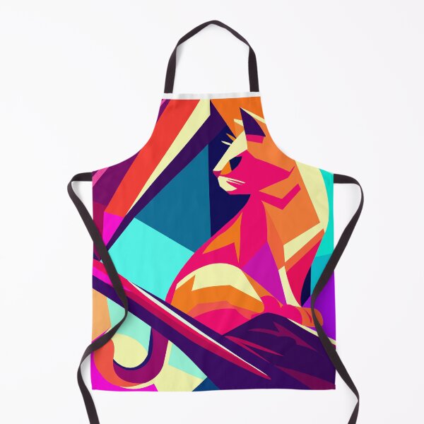 Item preview, Geometric cat designed and sold by elife.ds.