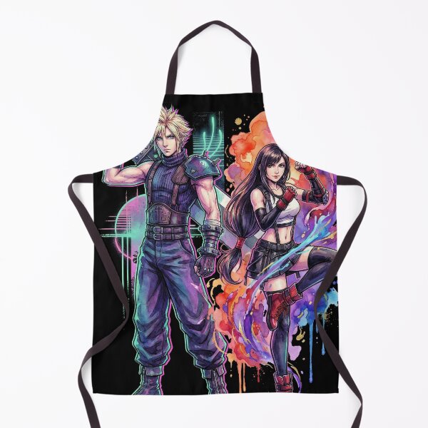 Item preview, Final Fantasy 7 Remake Tifa and Cloud Together Art designed and sold by Senpaiwaves.