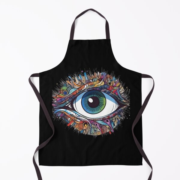 Item preview, Colorful Abstract Human Eye Psychedelic Art Vision Illustration designed and sold by CyfroweMysli.