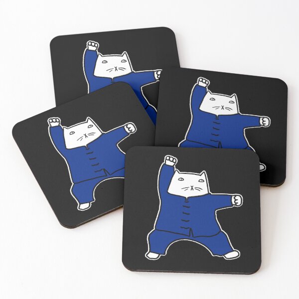 Item preview, Kung fu cat designed and sold by eri-morie.