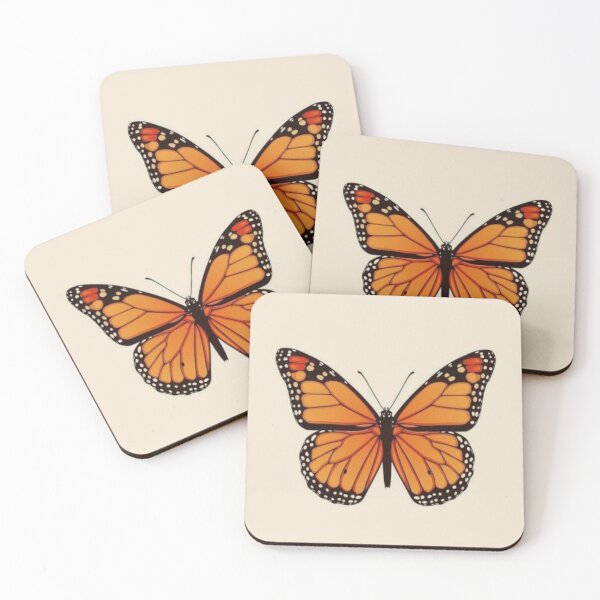 Item preview, Monarch butterfly wing illustration  designed and sold by NivyasArtistry.