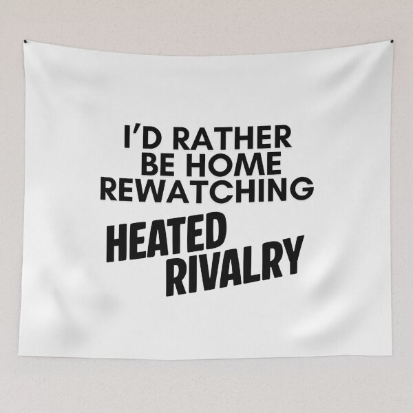 Item preview, I'd Rather Be Home Rewatching Heated Rivalry designed and sold by A Fabulous Production.
