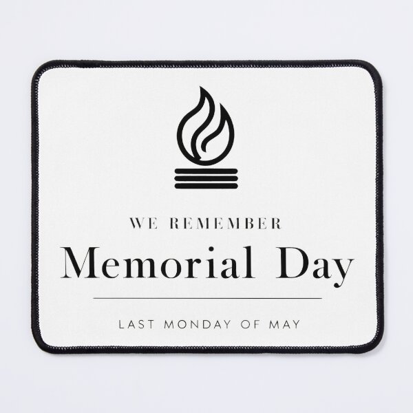 Item preview, Memorial Day We Remember Tribute Honor Veterans USA Remembrance Design designed and sold by CyfroweMysli.