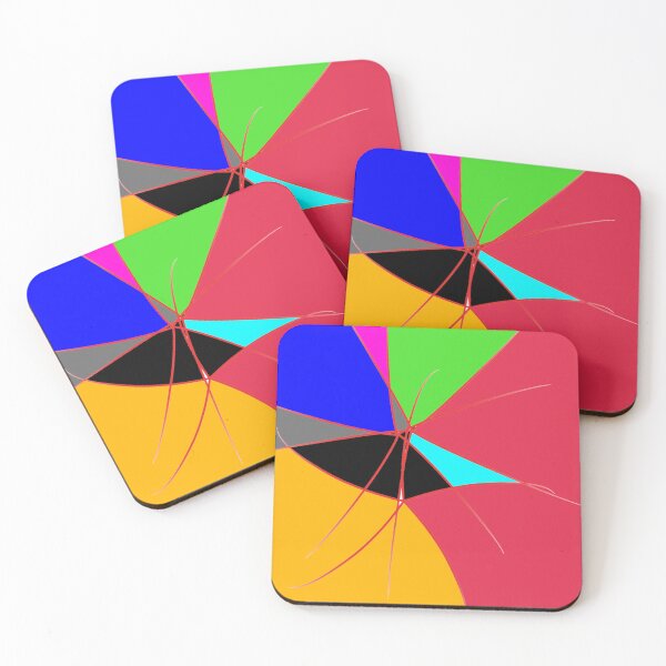 Item preview, Dynamic Color Burst Abstract Expression designed and sold by BounoWorld.