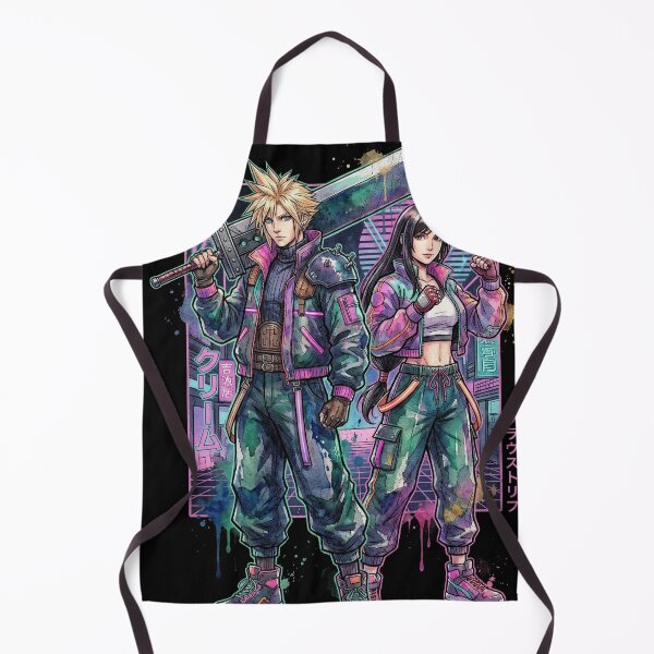 Item preview, Final Fantasy VII Tifa Cloud Romantic Tension Portrait designed and sold by Senpaiwaves.