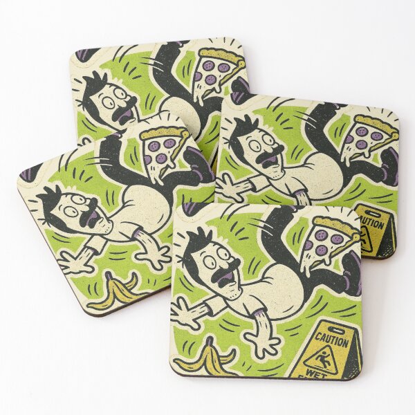 Item preview, “SLICE & SLIP — The Ultimate Dad‑Level Disaster” designed and sold by Print Fiction.