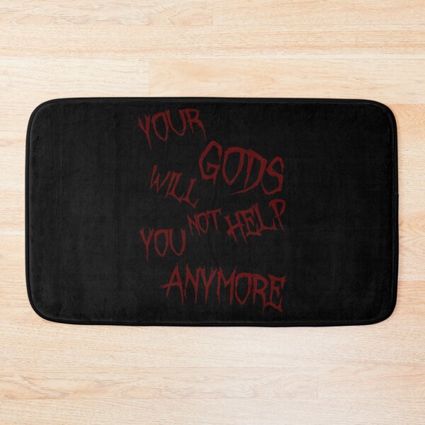 Item preview, Your Gods Not Here Blood Red Text Shirt designed and sold by Radson.
