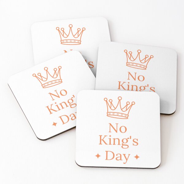 Item preview, No Kings Anti Monarchy Funny Sarcastic T-Shirt Republican Protest Crown Gift designed and sold by Odd Serif.