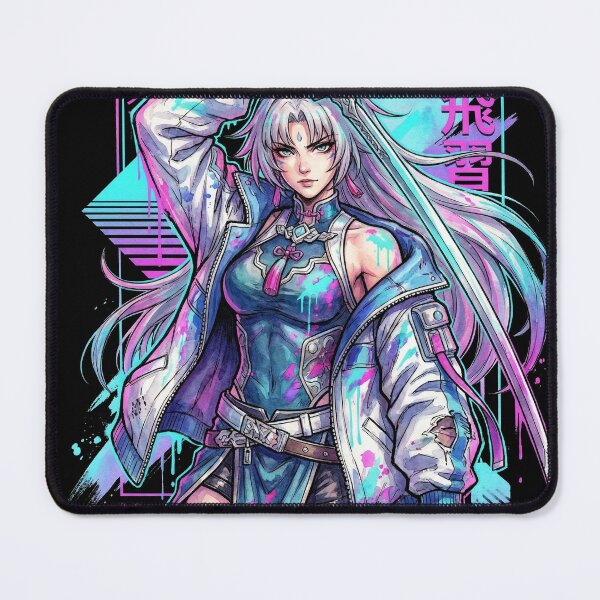 Item preview, Honkai Star Rail Feixiao Vaporwave Aesthetic Design designed and sold by Senpaiwaves.