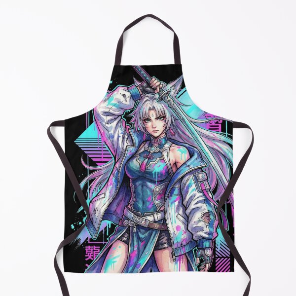 Item preview, Honkai Star Rail Feixiao Vaporwave Aesthetic Design designed and sold by Senpaiwaves.