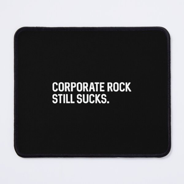 Item preview, Corporate Rock Still Sucks Punk Alternative Shirt designed and sold by ElaineZPink.