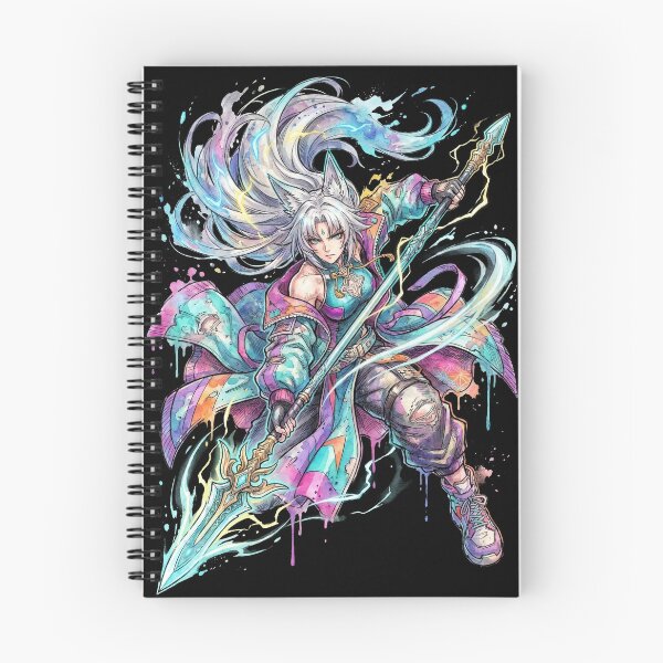 Item preview, HSR Feixiao Merlin's Claw Vaporwave Retro Portrait designed and sold by Senpaiwaves.