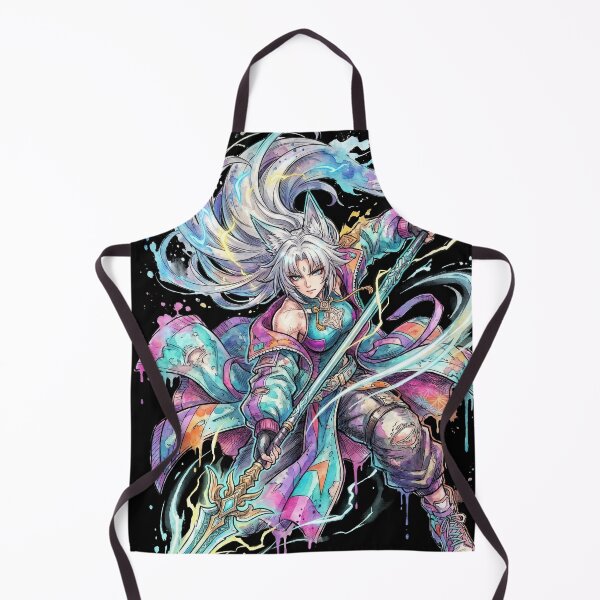 Item preview, HSR Feixiao Merlin's Claw Vaporwave Retro Portrait designed and sold by Senpaiwaves.