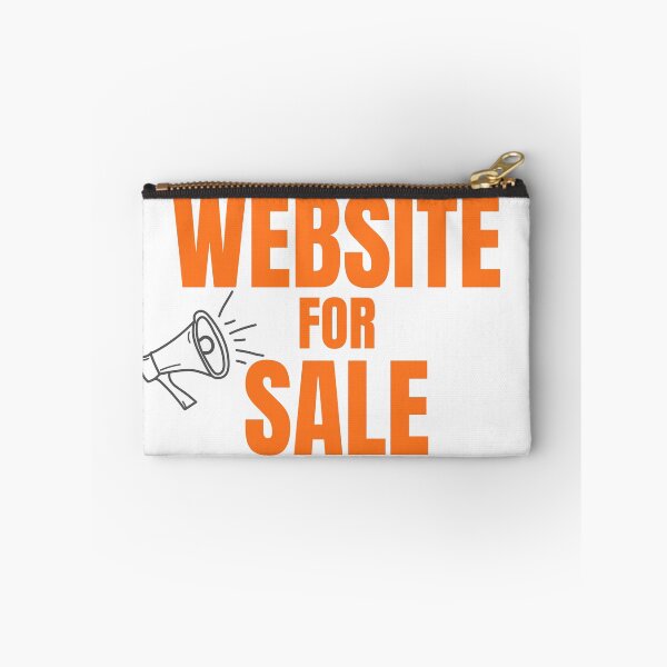 Item preview, Website for Sale stickers -Orange Color Design designed and sold by AlienTechs.