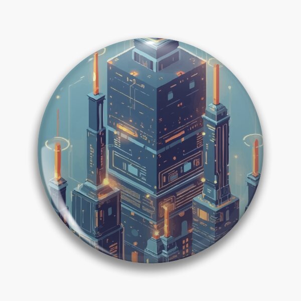 Item preview, Data Deity Temple designed and sold by AbstractAnom.