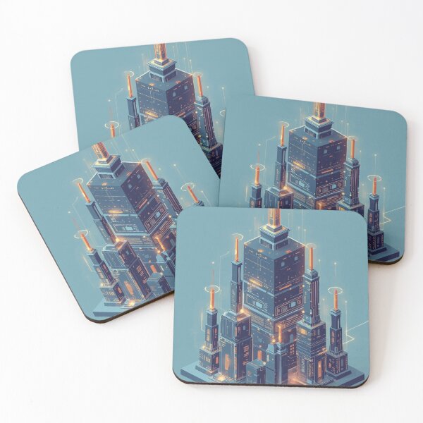 Item preview, Data Deity Temple designed and sold by AbstractAnom.