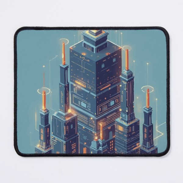 Item preview, Data Deity Temple designed and sold by AbstractAnom.