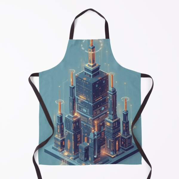 Item preview, Data Deity Temple designed and sold by AbstractAnom.