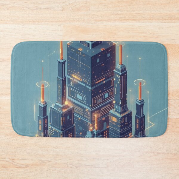 Item preview, Data Deity Temple designed and sold by AbstractAnom.