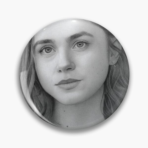 Item preview, Clara Galle Realistic Graphite Pencil Portrait Fan Art designed and sold by Cjartgallery.