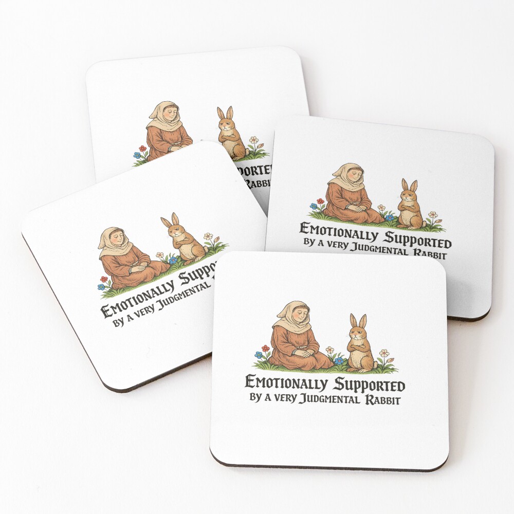 Item preview, Coasters (Set of 4) designed and sold by ClashArtist.