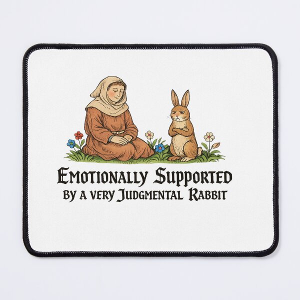 Item preview, Medieval Rabbit Humor designed and sold by Dark Fantasy Shop.