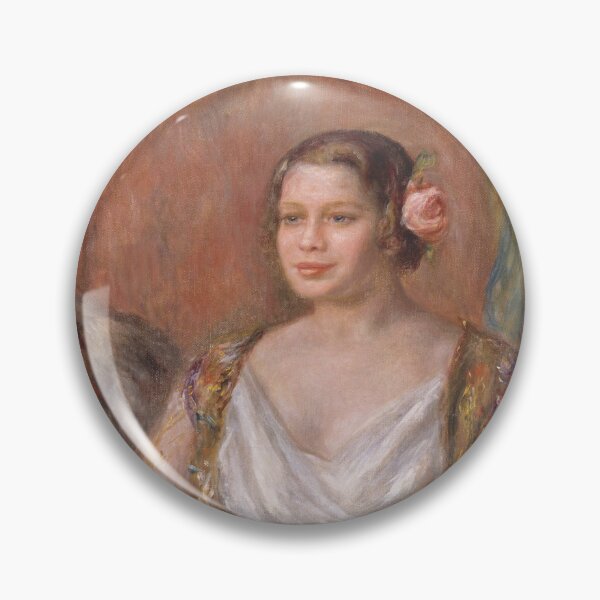 Item preview, Tilla Durieux Ottilie Godeffroy by Pierre-Auguste Renoir: Elegant Impressionist Portrait designed and sold by artofuniverse.