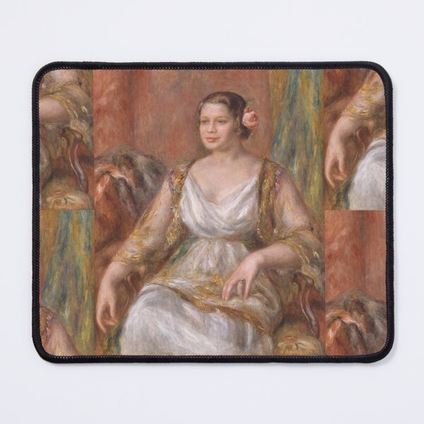Item preview, Tilla Durieux Ottilie Godeffroy by Pierre-Auguste Renoir: Elegant Impressionist Portrait designed and sold by artofuniverse.