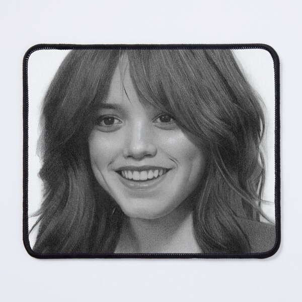 Item preview, Jenna Ortega Realistic Graphite Portrait Fan Art designed and sold by Cjartgallery.