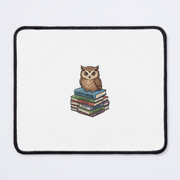 Item preview, Overthinking Owl designed and sold by carolscoons.