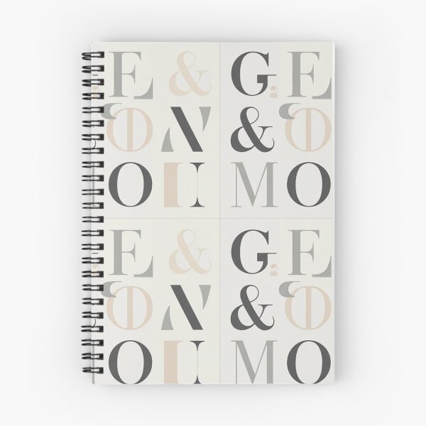 Item preview, Elegant Typography Seamless Pattern – Vintage Letters & Ampersands designed and sold by Midnight Veil Designs.
