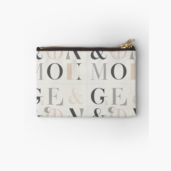 Item preview, Elegant Typography Seamless Pattern – Vintage Letters & Ampersands designed and sold by Midnight Veil Designs.