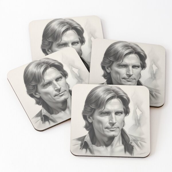 Item preview, Dirk Benedict designed and sold by WorldofCharcoal.