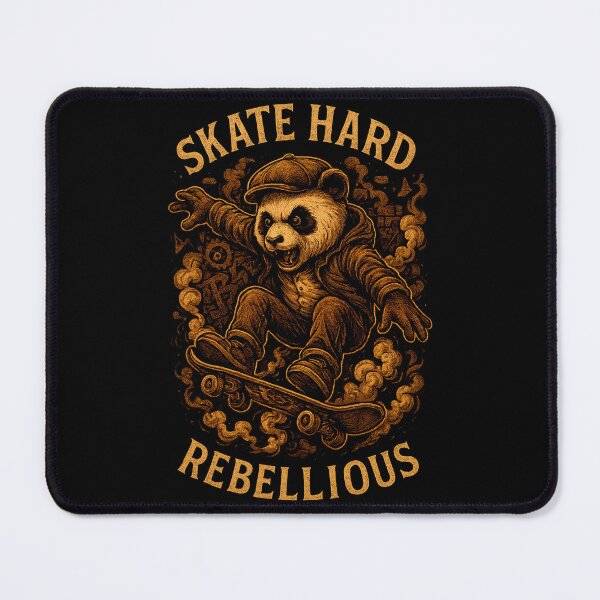 Item preview, Vintage Rebellious Skater Panda designed and sold by SholoStudio.