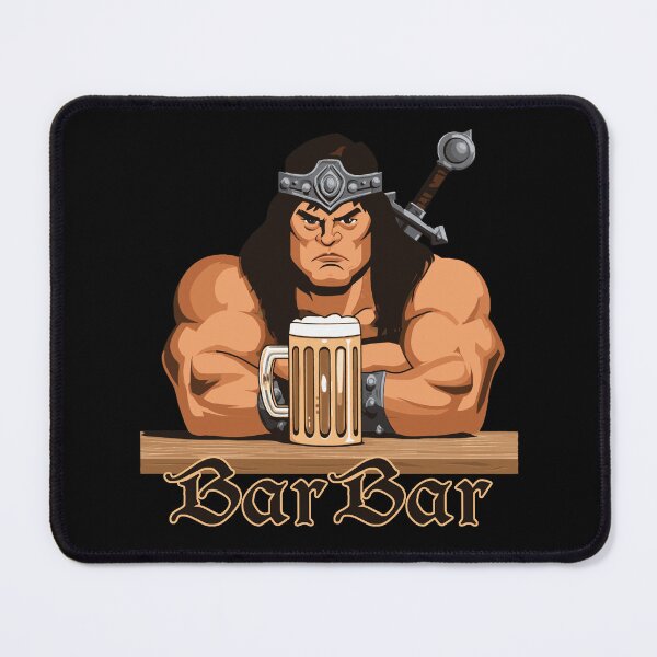 Item preview, BAR BAR - beer humor and muscular warriors designed and sold by francoisville.