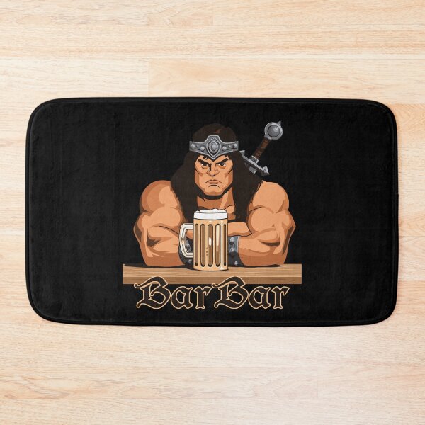 Item preview, BAR BAR - beer humor and muscular warriors designed and sold by francoisville.