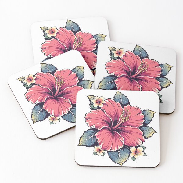 Item preview, Colorful Hibiscus flower designed and sold by MendaciousMina.